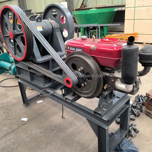 ПЭ 250*400 щековая дробилка 5-20 т/ч дизельный двигатель Щековая Дробилка камнедробилка цена - Product Image 2