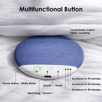 Machine à bruit blanc portable pour le sommeil, mini machine à bruit blanc pour bébés, enfants, adultes, sons pour le sommeil, machine à bruit blanc pour les voyages, le camping, la maison