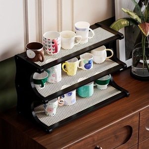 Desktop <b>storage</b> <b>rack</b> with tiered design, perfect for Instagram-worthy looks, including cosmetic <b>storage</b> boxes and - Product Image 3