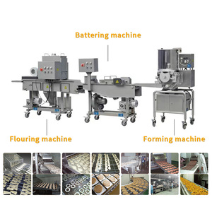 <span class=keywords><strong>Freidora</strong></span> Industrial para Nuggets <span class=keywords><strong>de</strong></span> Pollo, Máquina para Empanizar Filetes <span class=keywords><strong>de</strong></span> Pollo, Máquina para Hacer Hamburguesas y Nuggets <span class=keywords><strong>de</strong></span> Pollo - Product Image 1