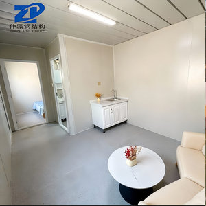 Maisons mobiles modulaires extensibles préfabriquées de haute qualité de 20 et 40 pieds, maisons conteneurs personnalisées avec cuisine - Product Image 2