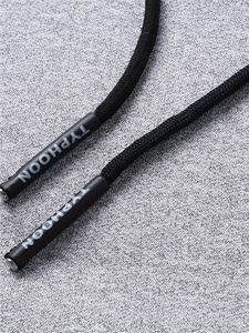 Dropshipping chaqueta con capucha informal de lana con cremallera para hombre, 100% poliéster, manga larga, ajuste regular, color sólido, tela de punto - Product Image 6