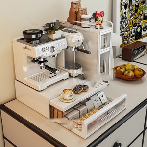 Barra può essere tirata capsula di caffè tazza bustina di tè forchetta cucchiaio ripiano di stoccaggio per ufficio forno a microonde porta caffè - Product Image 2