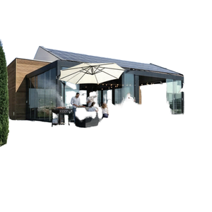 Toit à lamelles bioclimatiques étanche à commande à distance - Système de structure en aluminium pour jardin extérieur, gazebo, terrasse, patios, cour - Product Image 1