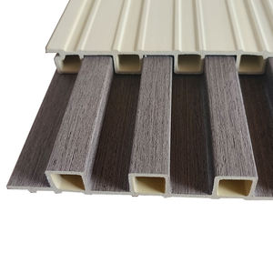 Pannello Murale WPC PVC Scanalato, Colore Personalizzato, Impermeabile, Rivestimento Interno 3D, Design <span class=keywords><strong>Moderno</strong></span>, Pannello Decorativo per <span class=keywords><strong>Soggiorno</strong></span> - Product Image 1