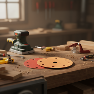 Disco de lijado de 15 agujeros, grano 800, con soporte de película para un acabado suave - Product Image 3