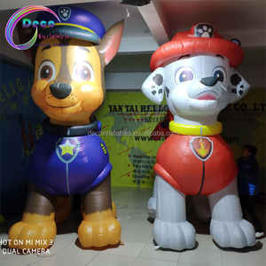 <span class=keywords><strong>Chien</strong></span> gonflable <span class=keywords><strong>géant</strong></span> jaune, <span class=keywords><strong>chien</strong></span> bleu et blanc, <span class=keywords><strong>chien</strong></span> rouge <span class=keywords><strong>pour</strong></span> la publicité - Product Image 1