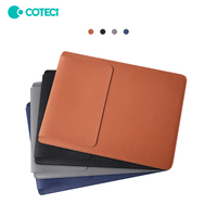 COTECi - Étui pour ordinateur portable, tablette, en cuir PU imperméable et durable, sac portable, sac intérieur compatible avec Macbook Air Pro iPad