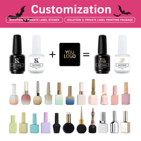 HS OEM/ODM TPO Hema Free Non-toxic Nail Gel Soak Off 15ML UV LED 240 Couleurs Vernis à Ongles Gel pour Manucure Professionnelle