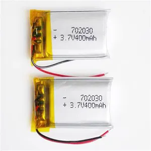 Li פולימר סוללה 702035 350mah 3.7V 702035 400mah ליתיום פולימר יון 752035 lipo סוללה ליתיום פולימר Li-Po