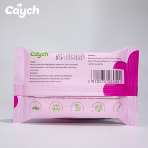 Lingettes intimes féminines non tissées, douces et hydratantes, vente chaude en usine - Product Image 5