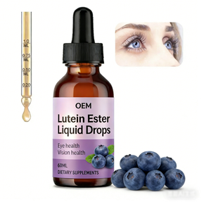 OEM/ODM 30ml 60ml Etiqueta Privada <span class=keywords><strong>Gotas</strong></span> Líquidas de Ésteres de Luteína Herbal <span class=keywords><strong>para</strong></span> el Cuidado de la Vista y la Salud Ocular Suplemento de Vitaminas Líquidas Orales - Product Image 4