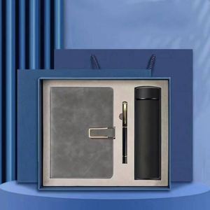 Venta al por Mayor, Personalización de Fábrica, Set de Regalo de Lujo con Taza de Vacío, Libreta, Artículos Promocionales Corporativos con Logotipo - Product Image 5