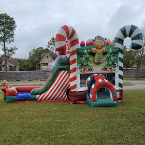2025 Design Château Gonflable Santa Bounce House Combo - Dry Châteaux Gonflables <span class=keywords><strong>Pas</strong></span> <span class=keywords><strong>Cher</strong></span> à <span class=keywords><strong>Acheter</strong></span> Château Gonflable Pvc Matériel - Product Image 6