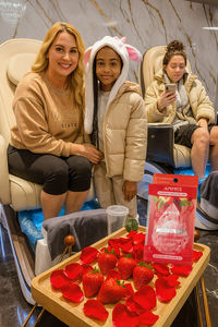 Kit de pédicure AMMES Deluxe Foot Spa 4 en 1, trempage au sel aromatique instantané, gommage au sucre, beurre de massage, 4 étapes, boîte de pédicure - Product Image 4