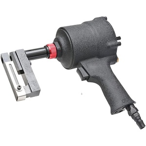 Poinçonneuses pneumatiques pour canaux en aluminium en forme de C, outils de perforation pour trous de drainage verticaux, pour poutres en acier de construction - Product Image 1