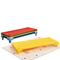 Lit à bascule Montessori en maille moderne pour tout-petits, berceau de sieste pour salle de classe, mobilier de repose pour nourrissons et enfants d'âge préscolaire