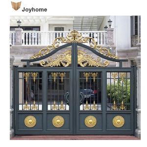 2025 New Kim Loại Thiết Kế Cổng Bên Ngoài Lớn Chính Nhập Cửa Thép Chính Sắt Rèn Cửa Đường Vào Cổng Sắt Cổng - Product Image 3