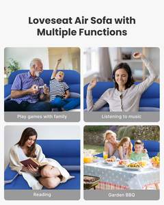 جديد وصول توافد PVC الطفل أريكة هوائية قابلة للنفخ السرير وسادة مقعد مع سعر المصنع - Product Image 5