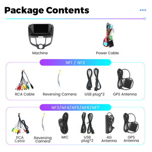 Navifly 2DIN đài phát thanh xe DVD Player hệ thống ban đầu Hỗ trợ GPS bản đồ Màn hình Sim với không dây CP tự động cho Honda Odyssey 3 2003-2008 - Product Image 6