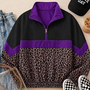 <span class=keywords><strong>Chaqueta</strong></span> <span class=keywords><strong>Cortavientos</strong></span> Oversize de Poliéster 100% para Venta al por Mayor, Estilo Urbano, con Logotipo de Equipo Vintage Personalizado, para Hombre y Mujer, con Cierre de Cremallera 1/4 y Cuello Alto a Cuadros - Product Image 1