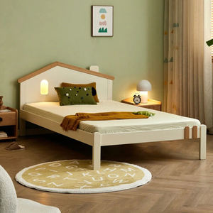 <span class=keywords><strong>Letto</strong></span> in Legno <span class=keywords><strong>Singolo</strong></span> o Matrimoniale per Camera da <span class=keywords><strong>Letto</strong></span> dei Bambini, Design Moderno Personalizzato, Comodo e Morbido, Produttore di Mobili - Product Image 4
