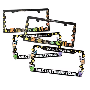 Support de <span class=keywords><strong>plaque</strong></span> d'<span class=keywords><strong>immatriculation</strong></span> universel en ABS avec design personnalisé en relief 3D, prix d'usine en gros pour l'Australie et les États-Unis - Product Image 5