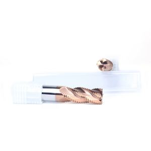 Fresa de desbaste de acero de 3-20 mm con revestimiento AITiN, personalizable ODM/OEM 2024, para cuero y acero. - Product Image 6