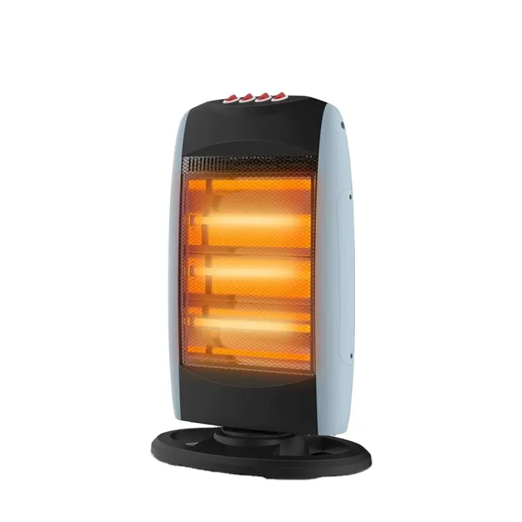 Middle size heaters room tube 800w 400w halogen heater with safety tip-over function