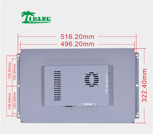 Màn hình chơi game <span class=keywords><strong>Arcade</strong></span> <span class=keywords><strong>LCD</strong></span> cảm ứng <span class=keywords><strong>22</strong></span> inch với màn hình trò chơi tương thích VGA DVI khung kim loại mở - Product Image 2