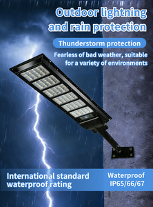 High Quality Ip66 Outdoor Waterproof Solar Powered <strong>Street</strong> Lamp Die-cast Aluminum 50w 100w 150w 200w Led Garden <strong>Street</strong> <strong>Light</strong> - Product Image 2