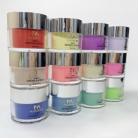 Kit d'ongles acryliques de haute qualité ensemble complet professionnel poudre acrylique blanc laiteux poudre de trempage pour ongles poudre de pigment néon pour ongles