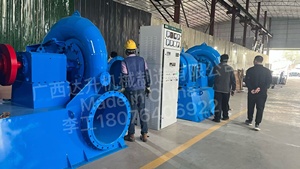 Groupes électrogènes hydroélectriques certifiés HL220-LJ-44 200KW 300KW 500KW 1000KW, alimentation 400V, portée 5m-120m, personnalisables CN/GUN HL220-LJ-44 Sma - Product Image 2