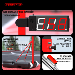 Test de saut électronique hauteur réglable pôle mesure de diffusion vocale testeur de saut vertical équipement d'entraînement de basket-ball - Product Image 3