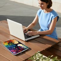 Housse d'ordinateur portable en néoprène antichoc vierge pour sublimation, étanche et portable, pour iPad et ordinateur portable, idéale pour les voyages d'affaires, supports vierges pour transfert thermique