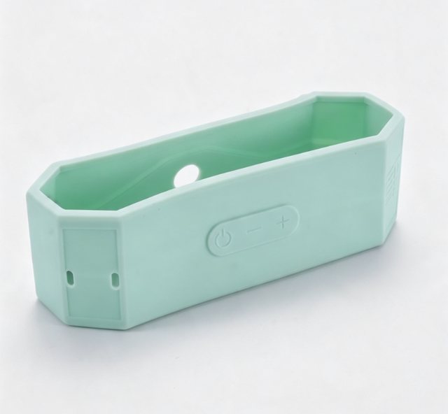 Washable Flexible Silicone Speaker Skin Protective Shell Custom Rubber Case for Outdoor Portable Audio Equipment Accessories
