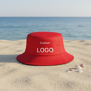 Chapeau Bob en Coton Personnalisable avec Logo Brodé, Protection Solaire Réglable pour Hommes et Femmes, Idéal pour l'Extérieur, Vente en Gros OEM ODM, Achat en Vrac - Product Image 1