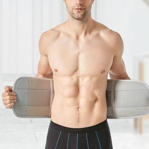 Cintura di supporto per la vita da donna con Clip nera e Zip traspirante per la pancia con fasce antisudore e lattice - Product Image 3