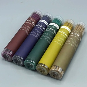 Incenso Tibetano in Bastoncini di Legno, 6 Aromi Opzionali: Tara Verde, Dea della Ricchezza, Pace e Tranquillità, Primavera Estate - Product Image 3