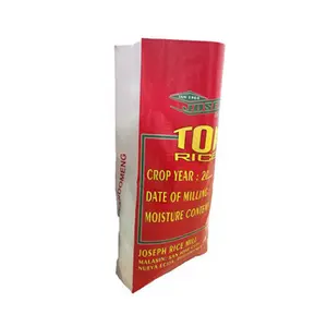 Custom 25kg 50kg BOPP Woven Recyclable Paper Cement Bags 50 kg For Package With Valve