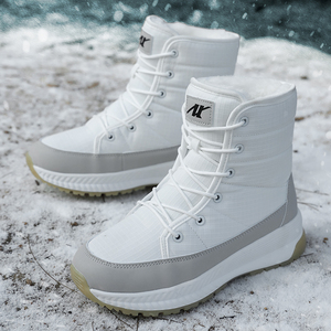 New Arrival Style Wholesale High Top Fur Outdoor Snow Boots for Women Fashion Sports Boyfriend <strong>Shoes</strong> for <strong>Ladies</strong> Low Prices - Product Image 5