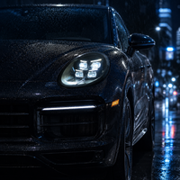 Ensemble de phares LED BK pour Porsche 911 2013-2018 992 Style Matrix Faisceau Plat Clignotant Séquentiel Plug and Play