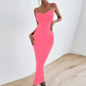 Yeşil dantel Up elbiseler kadınlar Bodycon elbise katı baskı seksi elbiseler parti gece gece elbisesi Backless Vestidos