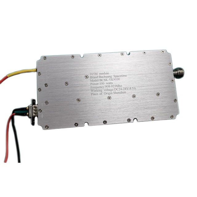 High Power GaN Amplifier Module 100M-6GHz - Used for Unmanned Aerial Vehicles, RF Communication Systems with GaN Power Amplifier