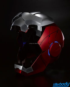 Marvle oyuncaklar adam demir kask radyo <span class=keywords><strong>robot</strong></span> 1/1 COSPLAY noel ve yeni yıl hediye için otomatik açılış ve kapanış ses kontrolü - Product Image 5