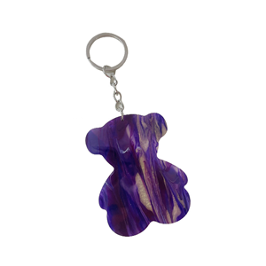 Llavero de Oso de Dibujos Animados, Colgante Acrílico de Alta Calidad para Bolsa, Llavero Bonito con Formas y Colores Personalizados - Product Image 4