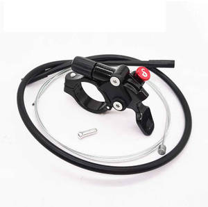 Palanca de bloqueo remoto para bicicleta <span class=keywords><strong>MTB</strong></span>, Control de Cable, interruptor de horquilla delantera, controlador de Cable de horquilla de aire, accesorios para bicicleta - Product Image 6