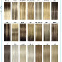 Cheveux chinois Genius trame droite vague de corps Europe cheveux extensions de cheveux russes