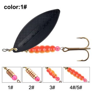 FTK <span class=keywords><strong>Spinning</strong></span> Spinnerbait Metal Jig Lures Crankbaits Treble Hooks Bass Mandarin Fish Ocean Boat Sea Fishing Adatto per Lanci Lunghi - Product Image 6