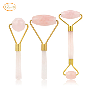 ขายร้อน 100% หยกสีเขียวธรรมชาติ Gua Sha ขูดและลูกกลิ้งใบหน้า<span class=keywords><strong>สี</strong></span>ชมพู<span class=keywords><strong>สี</strong></span>ดําสีม่วงชุดนวดหินหยก - Product Image 5